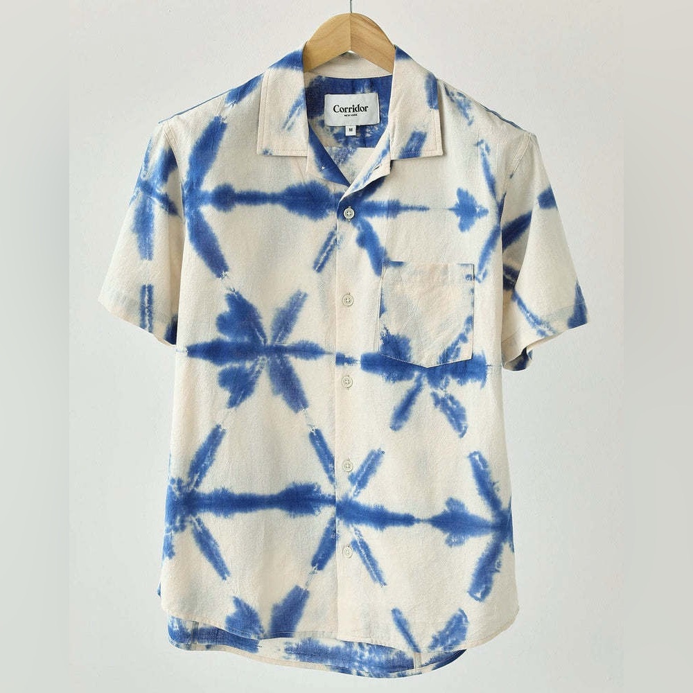 Corridor Men's Shibori Cotton Shirt